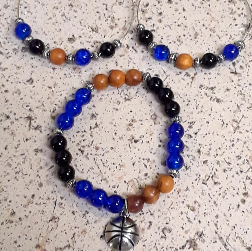 Earrings and Bracelet